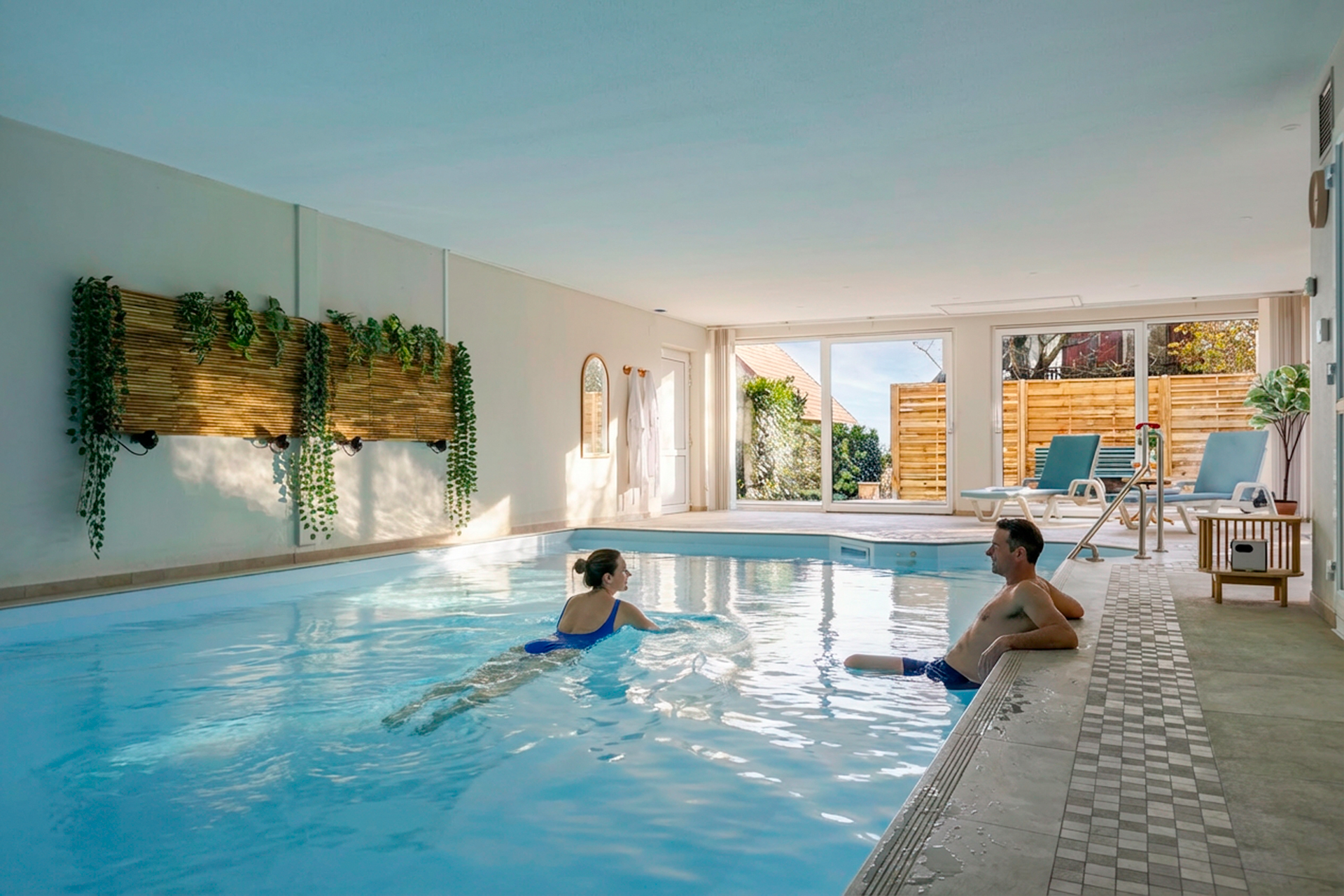 L'Écrin des Vignes - Alsace - Kochersberg - piscine privée intérieure chauffée