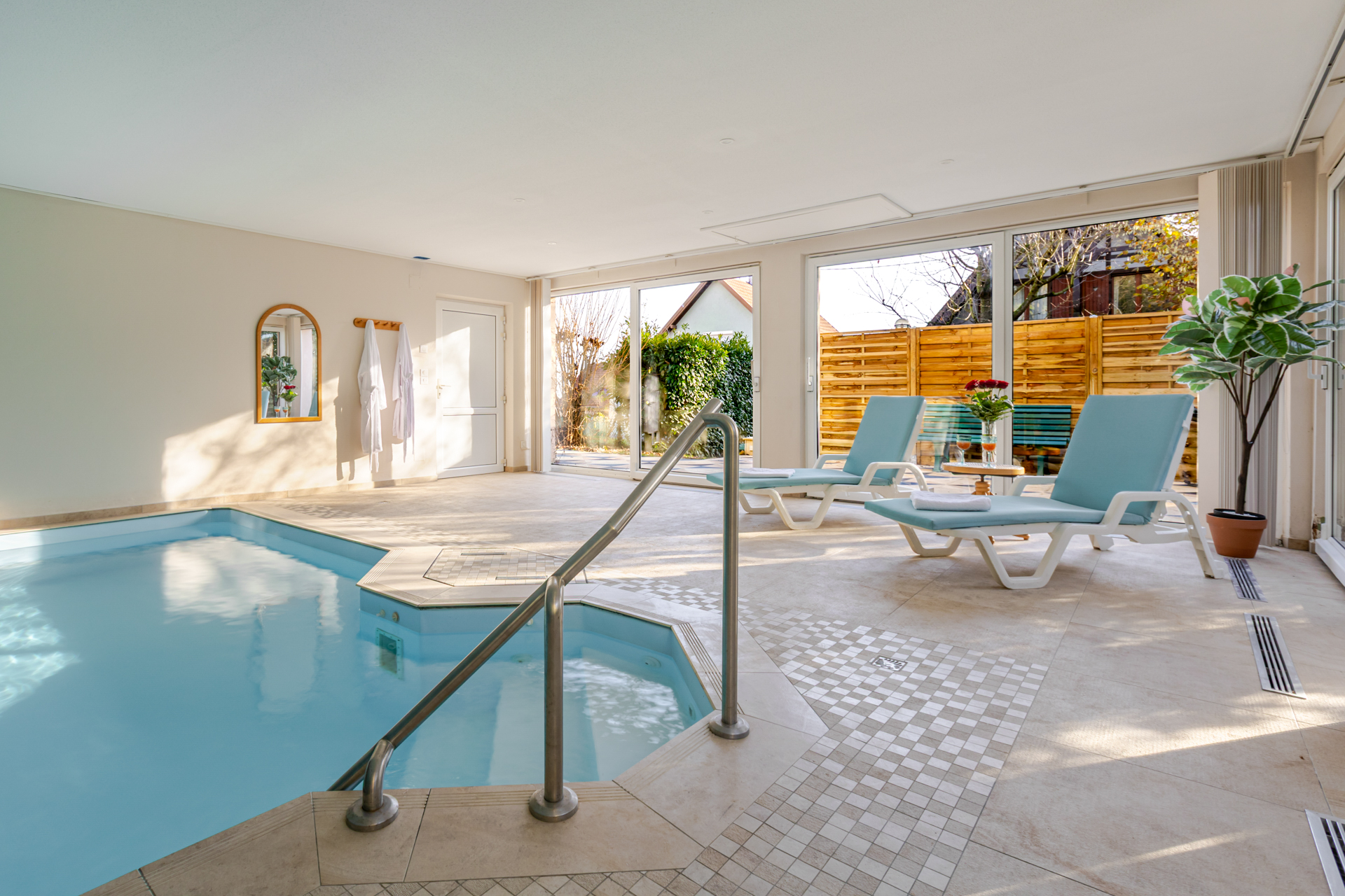 L'Écrin des Vignes - Alsace - Kochersberg - piscine privée intérieure chauffée